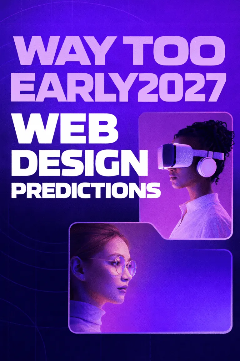 Way Too Early Web Design Predictions
